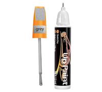 Auto Lackstift, 12ml Auto Reparatur Lack Auto Pinsel, Lack Reparatur, Auto Kratzer Reparatur Stift, Lackstift Auto Lack Reparatur für Auto Kratzer Reparatur, Weiß Rot Schwarz (Grau)