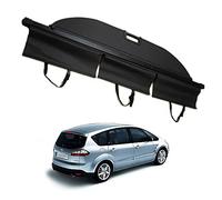 Auto Laderaumabdeckung FüR Ford S-MAX SMAX 2007-2015 Kofferraum Abdeckung Rollo Einziehbar Kofferraumabdeckung Hutablage Zum Schutz Der PrivatsphäRe Cargo Cover