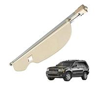 Auto Laderaumabdeckung FüR Jeep Grand Cherokee 2005 2006 2007 2008 2009 2010 Kofferraum Abdeckung Rollo Einziehbar Kofferraumabdeckung Hutablage Zum Schutz Der PrivatsphäRe Cargo Cover