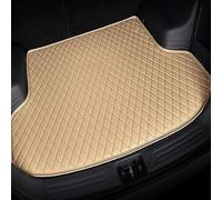 Auto Leder Kofferraummatte für Suzuki Jimny 2007-2025, Wasserdicht Kofferraumwanne Laderaumschutzmatte Zubehör, E/Beige