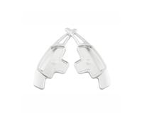 Auto Lenkrad Paddel Extension Für Benz 2016 2017 2018 2019 2020 B-Klasse W247 MB B180 B200 B200d Auto-Lenkrad-Schalthebel-Aufkleber(Silber)