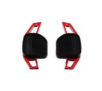Auto Lenkrad Paddel Extension Für Seat Leon Cupra 4F 5F MK3 MK4 Ibiza 6F Arona Ateca ST Alhambra Aluminium Lenkrad ABS Paddle Shift(Red)