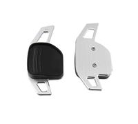 Auto Lenkrad Paddel Extension Für Seat Leon Cupra 4F 5F MK3 MK4 Ibiza 6F Arona Ateca ST Alhambra Aluminium Lenkrad ABS Paddle Shift(Silber)