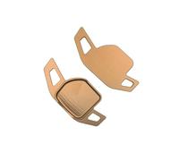 Auto Lenkrad Paddel Extension Für Seat Leon ST 5F FR Cupra Ateca Ibiza 6P Arona Tarraco Alhambra 2016-2024 Auto Lenkradverlängerung Schalthebel Aufkleber(Bronze-Style 2)