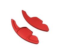 Auto Lenkrad Paddel Extension Für Seat Leon ST 5F FR Cupra Ateca Ibiza 6P Arona Tarraco Alhambra 2016-2024 Auto Lenkradverlängerung Schalthebel Aufkleber(Red-Style 1)