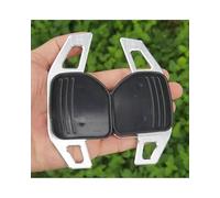 Auto Lenkrad Paddel Extension Für Seat Leon ST 5F FR Cupra Ateca Ibiza 6P Arona Tarraco Alhambra 2016-2023 Lenkrad Shift Paddl Erweiterung Zubehör(Silber)
