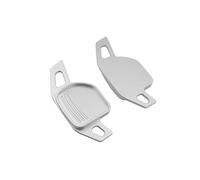 Auto Lenkrad Paddel Extension Für Seat Leon ST 5F FR Cupra Ateca Ibiza 6P Arona Tarraco Alhambra 2016-2024 Auto Lenkradverlängerung Schalthebel Aufkleber(Silver-Style 2)