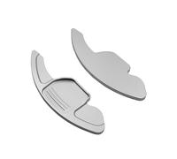 Auto Lenkrad Paddel Extension Für Seat Leon ST 5F FR Cupra Ateca Ibiza 6P Arona Tarraco Alhambra 2016-2024 Auto Lenkradverlängerung Schalthebel Aufkleber(Silver-Style 1)
