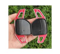 Auto Lenkrad Paddel Extension Für Seat Leon ST 5F FR Cupra Ateca Ibiza 6P Arona Tarraco Alhambra 2016-2023 Lenkrad Shift Paddl Erweiterung Zubehör(Red)