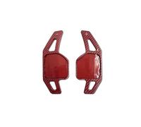 Auto Lenkrad Paddel Extension Für Seat Leon ST 5F FR Cupra Ateca Ibiza 6P Arona Tarraco Alhambra Lenkrad-Schaltpaddel-Verlängerungszubehör(Red carbon pattern)