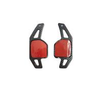 Auto Lenkrad Paddel Extension Für Seat Leon ST 5F FR Cupra Ateca Ibiza 6P Arona Tarraco Alhambra Lenkrad-Schaltpaddel-Verlängerungszubehör(Black Carbon pattern)