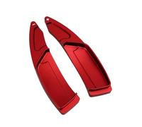 Auto Lenkrad Shift Paddle Shifter Erweiterung für Peugeot 3008 GT 5008 GT 2019 2020,Schaltwippe Auto zubehör 2 stücke,B-Red