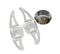 Auto Lenkrad Shift Paddle Shifter Erweiterung für VW T ROC 2017-2021,Schaltwippe Auto zubehör 2 stücke,D-Silver