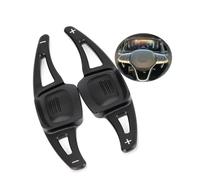 Auto Lenkrad Shift Paddle Shifter Erweiterung für VW T ROC 2017-2021,Schaltwippe Auto zubehör 2 stücke,A-Black