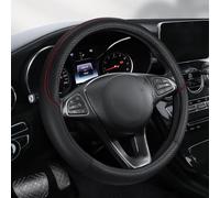 Auto Lenkradabdeckung, für Mini Hatch/Convertible R50 R56 F55 F56 R52 R53 R57 F57 JCW/One D/Cooper weich bequem Steering Lenkradschoner Anti-Rutsch-Auto Innenraum Zubehör,O-A