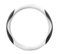 Auto Lenkradbezug, für Jeep Renegade Compass Cherokee Weich Bequem Steering Lenkradschoner, Sicheres und Rutschfestes, Vier Jahreszeiten, Auto Zubehör,A-O-38cm