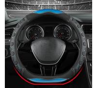 Auto Lenkradbezug für Skoda Elroq | Enyaq | Enyaq Coupe | Kamiq | Karoq | Kodiaq, Lenkradhülle für Sommer Winter Atmungsaktive Antirutsch Auto Zubehör Innenraum,D-B