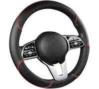 Auto Lenkradbezug für Skoda Elroq | Enyaq | Enyaq Coupe | Kamiq | Karoq | Kodiaq, Lenkradhülle für Sommer Winter Atmungsaktive Antirutsch Auto Zubehör Innenraum,O-C