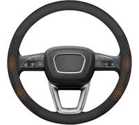 Auto Lenkradbezug für Skoda Elroq | Enyaq | Enyaq Coupe | Kamiq | Karoq | Kodiaq, Lenkradhülle für Sommer Winter Atmungsaktive Antirutsch Auto Zubehör Innenraum,D