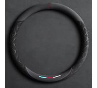 Auto Lenkradbezug, für VW T-Cross 2019 2020 2021 2022 2023 2024 Weich Bequem Steering Lenkradschoner, Sicheres und Rutschfestes, Vier Jahreszeiten, Auto Zubehör,A-O-38cm