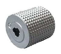 Auto-Lenkradschalter A13F - Multifunktions-Lenkradtasten Mit Lautstärkeregler Für Skoda Für Kodiaq 2017-2024 Für Karoq 2018-2024 Für Superb 2016-2024 Tempomat Schalter(Silber)