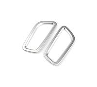 Auto Lüftungsgitter Dekor Kompatibel Mit Porsche Für Macan 2014-2024 Zierrahmen Für Obere Lüftungsschlitze Am Armaturenbrett Des Autos Dekorative Abdeckung Aufkleber