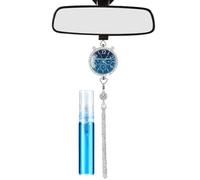 Auto-Lufterfrischer Anhänger Uhr - Diffusor Form Uhr | Anhänger Parfüm Auto elegant | zum Aufhängen im Innenraum auf dem Armaturenbrett