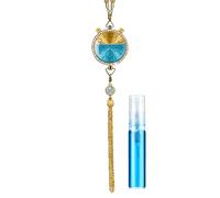 Auto-Lufterfrischer Anhänger Uhr - Diffusor Form Uhr | Anhänger Parfüm Auto elegant | zum Aufhängen im Innenraum auf dem Armaturenbrett