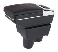 Auto Mittelkonsole Armlehne Ersatz für Renault Duster/Dacia Duster 2 3 2018 2019 2020 2021 2022 2023 Leder Armlehnen Aufbewahrungsbox