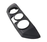 Auto Mittelkonsole Interieur Für VW Für Polo Für 9N 2002 2004 2008 2010 Schwarz Front Dashboard AC Heizung Bedienfeld Trim Abdeckung Kappe Interieur Zubehör