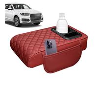 Auto Mittelkonsolenabdeckung - Auto Mittelkonsole Armlehne Kissen Auto Armlehne Organizer Organizer für Auto Armlehne Verlängerung mit Getränkehalter | Armlehnenkissen in