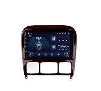 Auto-Multimedia-Player 2 Din für Mercedes Benz S Class W220 1998-2005 mit Bluetooth Fm Radio, Mirror Link, USB, Aux, Bluetooth Unterstützt Tpms Lenkradsteuerung, 4 Kern 1G+16G