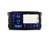 Auto-Multimedia-Player 2 Din für Mercedes Benz Smart Fortwo 451 2010-2015 mit Bluetooth Fm Radio, Mirror Link, USB, Aux, Bluetooth Unterstützt Tpms Lenkradsteuerung, 8 Kern 8G+256G