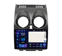 Auto-Multimedia-Player 2 Din für Nissan Qashqai J10 2006-2013 mit Bluetooth Fm Radio, Mirror Link, USB, Aux, Bluetooth Unterstützt Tpms Lenkradsteuerung, 8 Kern 8G+256G