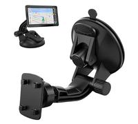 Auto Navi Halterung, KFZ Saugnapf Autohalterung für Windschutzscheibe | Armaturenbrett Universalhalterung für Garmin, Tomtom, Becker, Navigon, Medion, Falk, NavGear & Rückfahrkamera Monitor