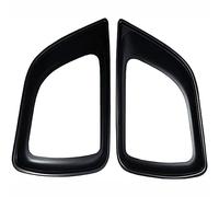 Auto Nebelscheinwerfer Abdeckung für Nissan NP300 Navara Frontier D23 4WD 2017 2018,Kühlergrill Abdeckung Chrom Lampe Rahmen Frontstoßstange Gitter Blende Zubehör