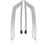 Auto Nebelscheinwerfer Abdeckung für Volvo S90 V90 2017 2018 2019,Kühlergrill Abdeckung Chrom Lampe Rahmen Frontstoßstange Gitter Blende Zubehör