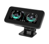 Auto-Neigungsmesser, Universeller Intelligenter Neigungsmesser, Hochauflösender, Hochempfindlicher HUD-Digitalwinkel-Neigungsmesser mit Zigarettenanzünder für Pkw-Geländewagen