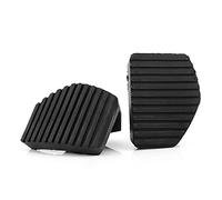 Auto Pedalgummi,1 Paar Auto Kupplungspedal Bremspedalauflage Kupplung Bremspedal Gummi Pedal Gummiabdeckung für 1007 207 208 2008 301 307