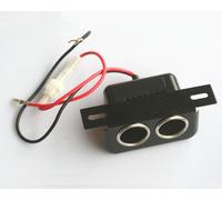Auto PKW KFZ Einbau Steckdose 12V Zigarettenanzünder 2 Fach Buchse Verteiler