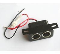 Auto PKW KFZ Einbau Steckdose 12V Zigarettenanzünder 2 Fach Buchse Verteiler