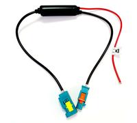 Fakra stecker auf buchse Booster Auto Radio Signalverstärker für VW Golf Jetta