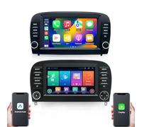 Auto Radio Autospieler GPS Navigation Carplay/Android Autoradio 7 Zoll HD-Touchscreen Player, Ersatz für Mercedes-Benz SL R230 SL55AMG SL63AMG SL65AMG SL280 SL300 SL350 SL500 SL600 2001/09-2012/12