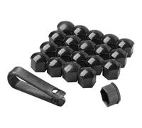 Auto Radmutternkappen für Xpeng G6 2023-2025, Sechseck Radschrauben Radmuttern Radschraubenkappen Reifen Muttern Abdeckungen Zubehör,A/Black-A/17mm