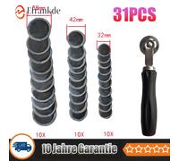 Auto Reifen Flickzeug Set Kleber Reparatur Flicken 32mm 42mm 58mm mit Werkzeug