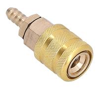 Auto Reifenventil Anschluss, Ventilverlängerung Autoventil, 6,5 Mm Ventilverlängerungen Adapter Schnellanschluss Inflator Adapter, Autoventil Reifenfüller Anschluss für Auto Motorrad Reifenventil