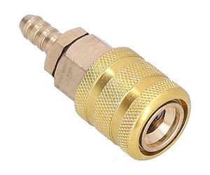 Auto Reifenventil Anschluss, Ventilverlängerung Autoventil, 6,5 Mm Ventilverlängerungen Adapter Schnellanschluss Inflator Adapter, Autoventil Reifenfüller Anschluss für Auto Motorrad Reifenventil