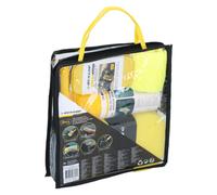 Felgenbürste Mikrofasertuch Autoschwamm 5-tlg Reinigungsset Autopflege