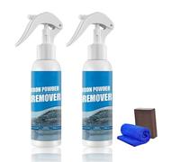 Auto-Rostentfernungsspray, Rostentferner Spray mit Reinigungstuch und Schwamm, Rust Remover Spray, Rostumwandler Rostlöser Zur Entfernung Von Rost an Vielfältigen Stellen (2PC)