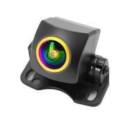 Auto Rückfahrkamera 12V Auto Universal Rückfahrkamera CCD High-Definition-Sonde AHD Ultra Clear Starlight Nachtsicht Weitwinkel Rückspiegel Fisheye(Push Button)